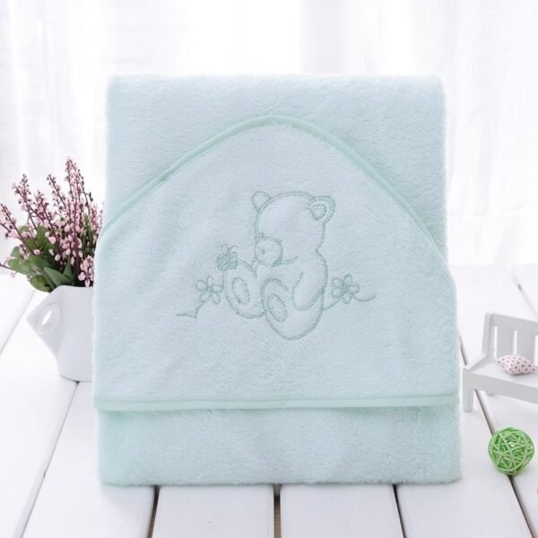 Bear Embroidery Towel for Baby - Image 3