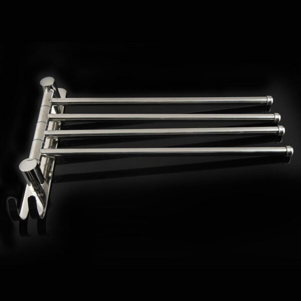 Rotating Towel Rail with Hooks - Image 7