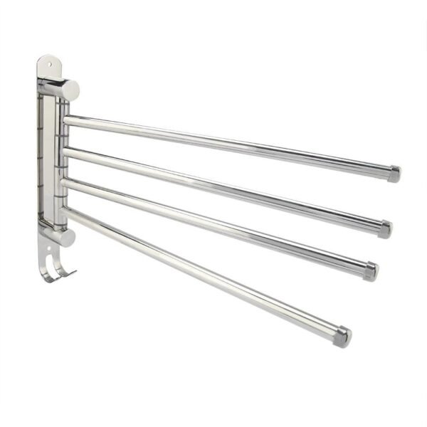 Rotating Towel Rail with Hooks - Image 5