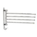 Rotating Towel Rail with Hooks