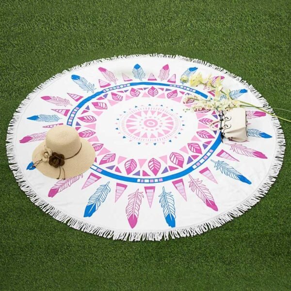 Summer Round Beach Towel - Image 6