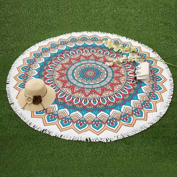 Summer Round Beach Towel - Image 5