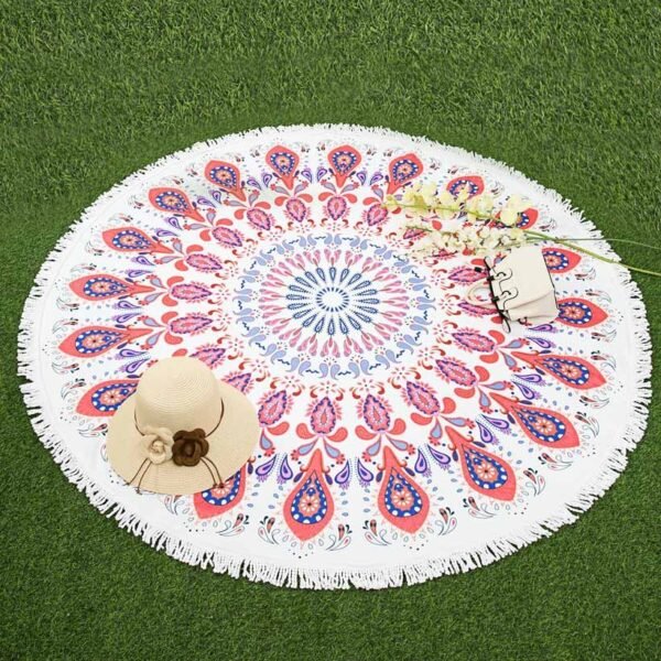 Summer Round Beach Towel - Image 4