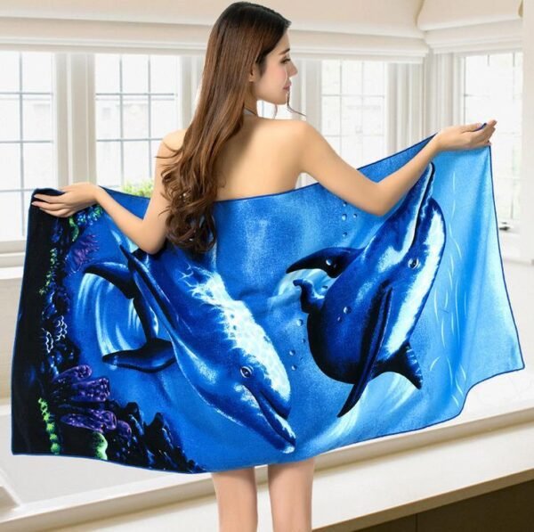 Printed beach towel - Image 3