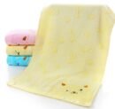 Bamboo Fiber Kitten Face Bath Towels