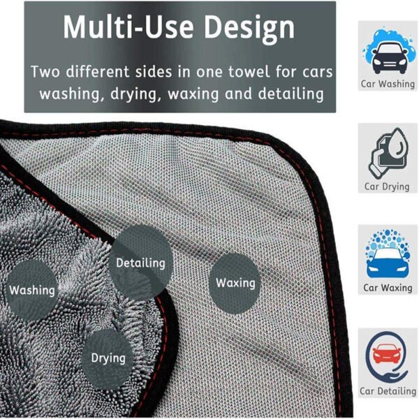 Microfiber Absorbent Car Wash Towel - Image 8