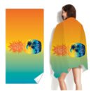 Beach Towel Printed Swimming Sweat Towel