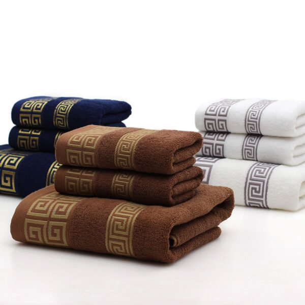 Towels Gift Box Three-piece Set - Image 5