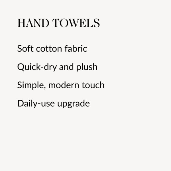 Salmon Pink Dash Striped Hand Towel - Image 2