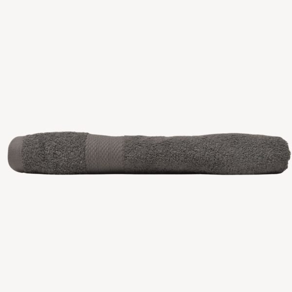 Charcoal Dash Striped Hand Towel