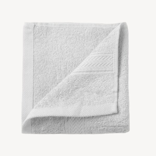 White Zigzag Hand Towel - Image 3